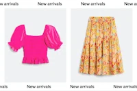 the new arrivals are shown in different colors